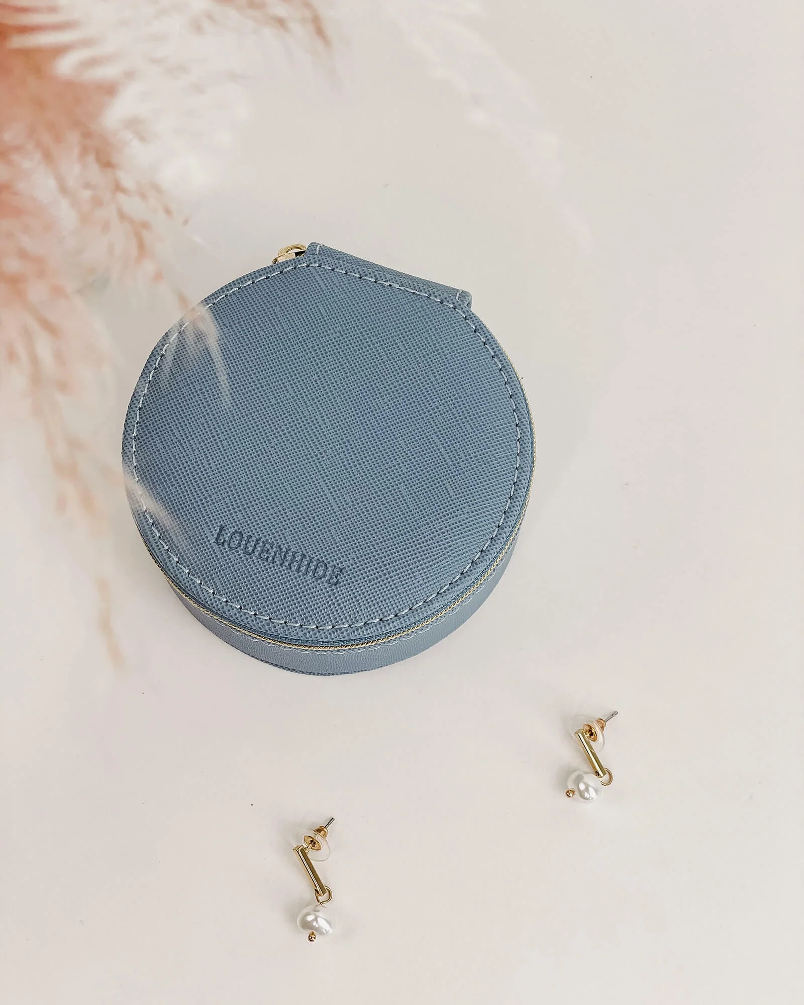 Sisco Jewellery Box - Cloudy Blue - Image 4