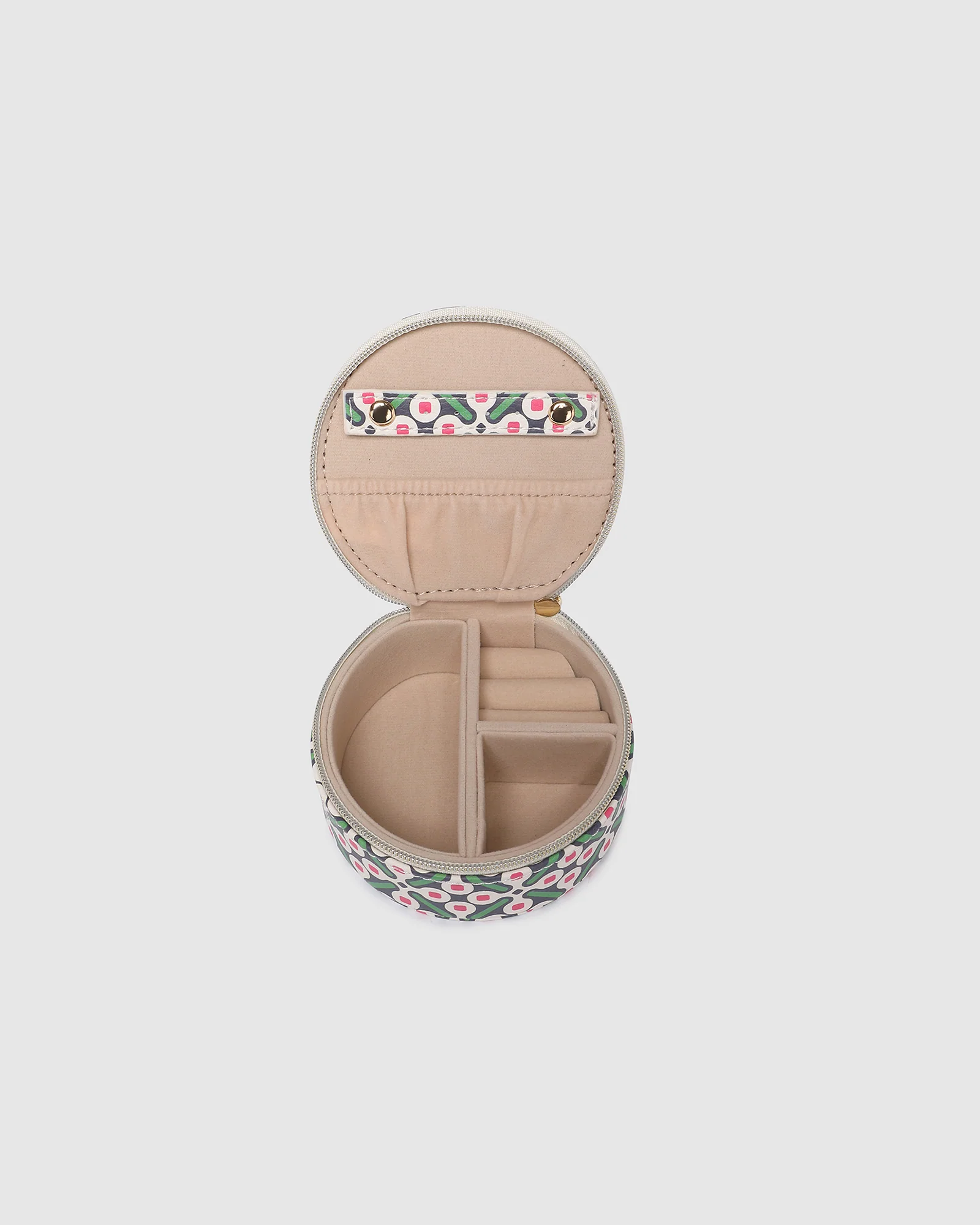 Sisco Jewellery Box - Retro Olive - Image 5