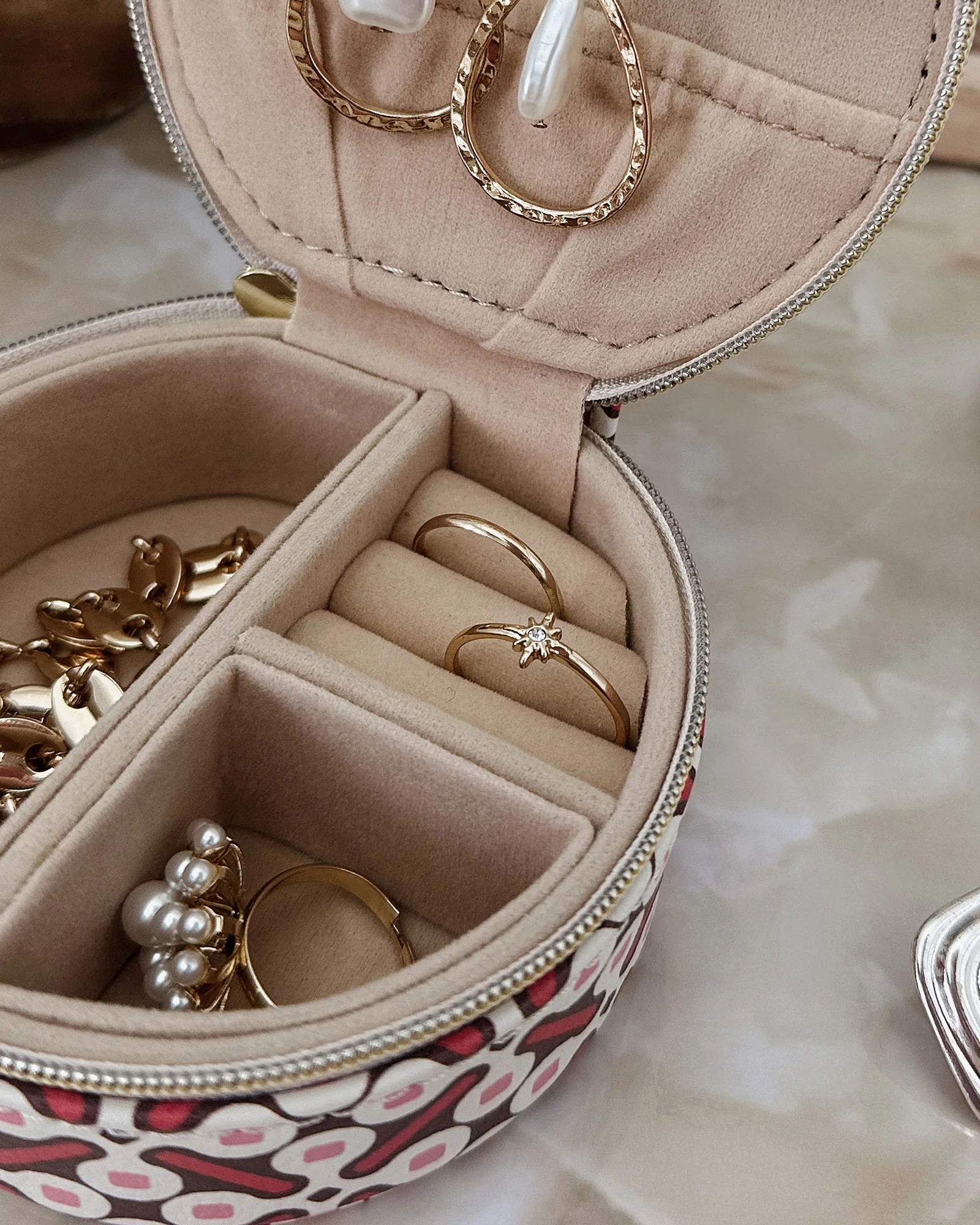 Sisco Jewellery Box - Retro Pink - Image 7