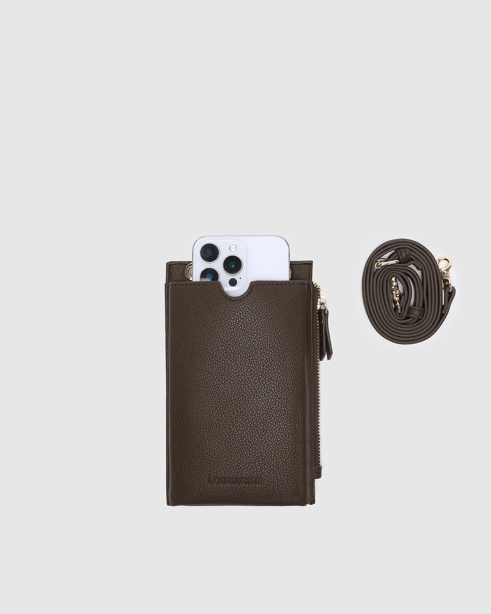 Suki Phone Bag - Chocolate - Image 4