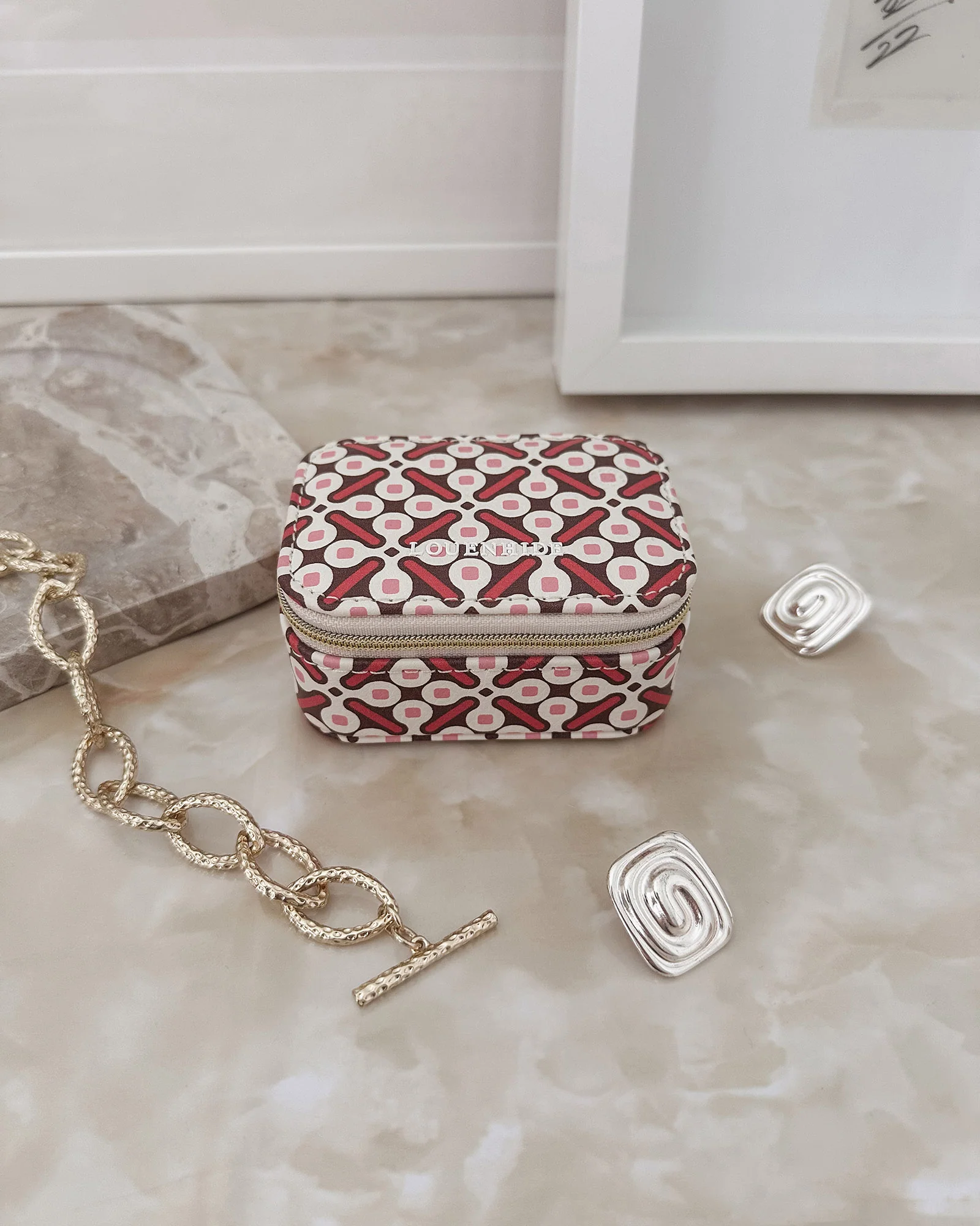 Suzie Jewellery Box - Retro Pink - Image 7